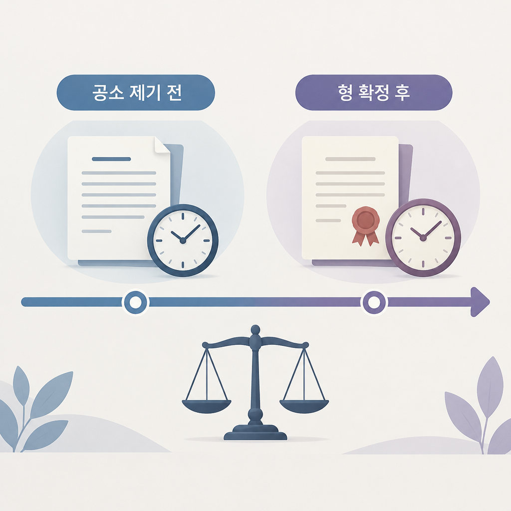 AI 생성 설명 이미지: 수원음주운전전문변호사 법무법인 프런티어 수원지사 | 공소시효와 형의 시효, 적용 단계 구분하기